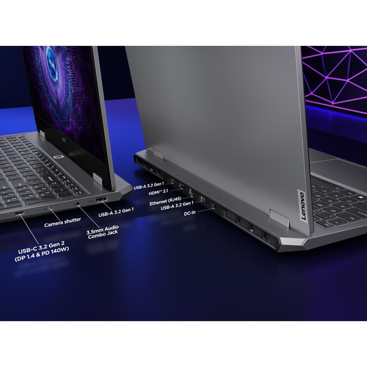 Notebook Gamer 15.6" Lenovo Loq Gen 10 / AMD Ryzen 7 / 16 GB RAM / Nvidia Geforce RTX 5060 / 512 GB SSD image number 8.0