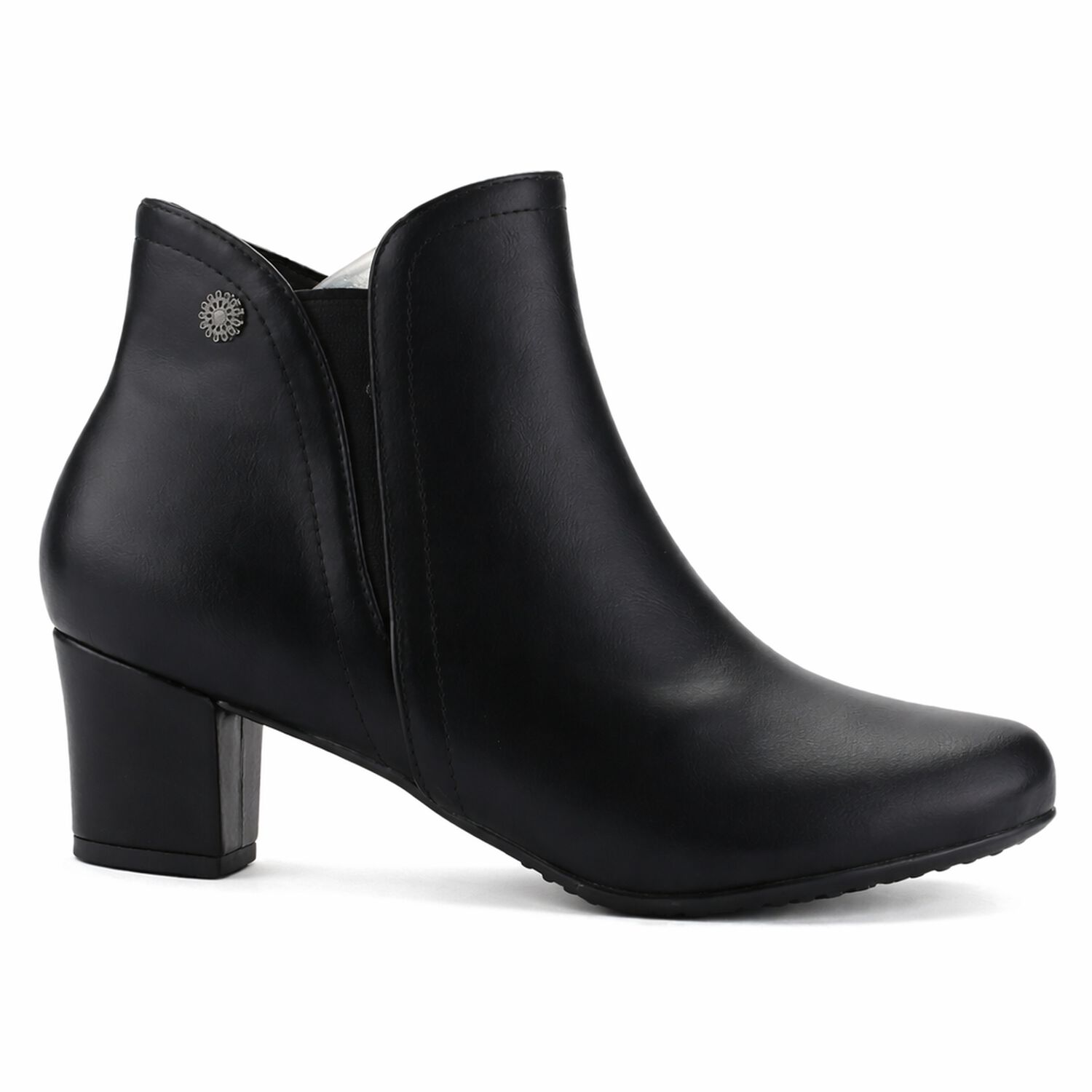 Botin Negro Mujer Casual Chalada Flexib image number 0.0