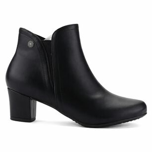 Botin Negro Mujer Casual Chalada Flexib