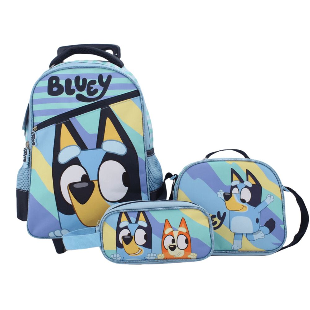 Pack 3 Piezas Mochila Lonchera Estuche Infantil Personaje image number 0.0