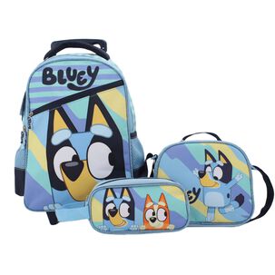 Pack 3 Piezas Mochila Lonchera Estuche Infantil Personaje