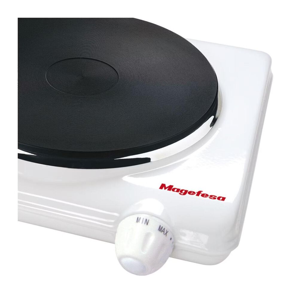 Cocina Encimera Electrica 1 Plato 1500w Blanco Mgf8012 image number 2.0