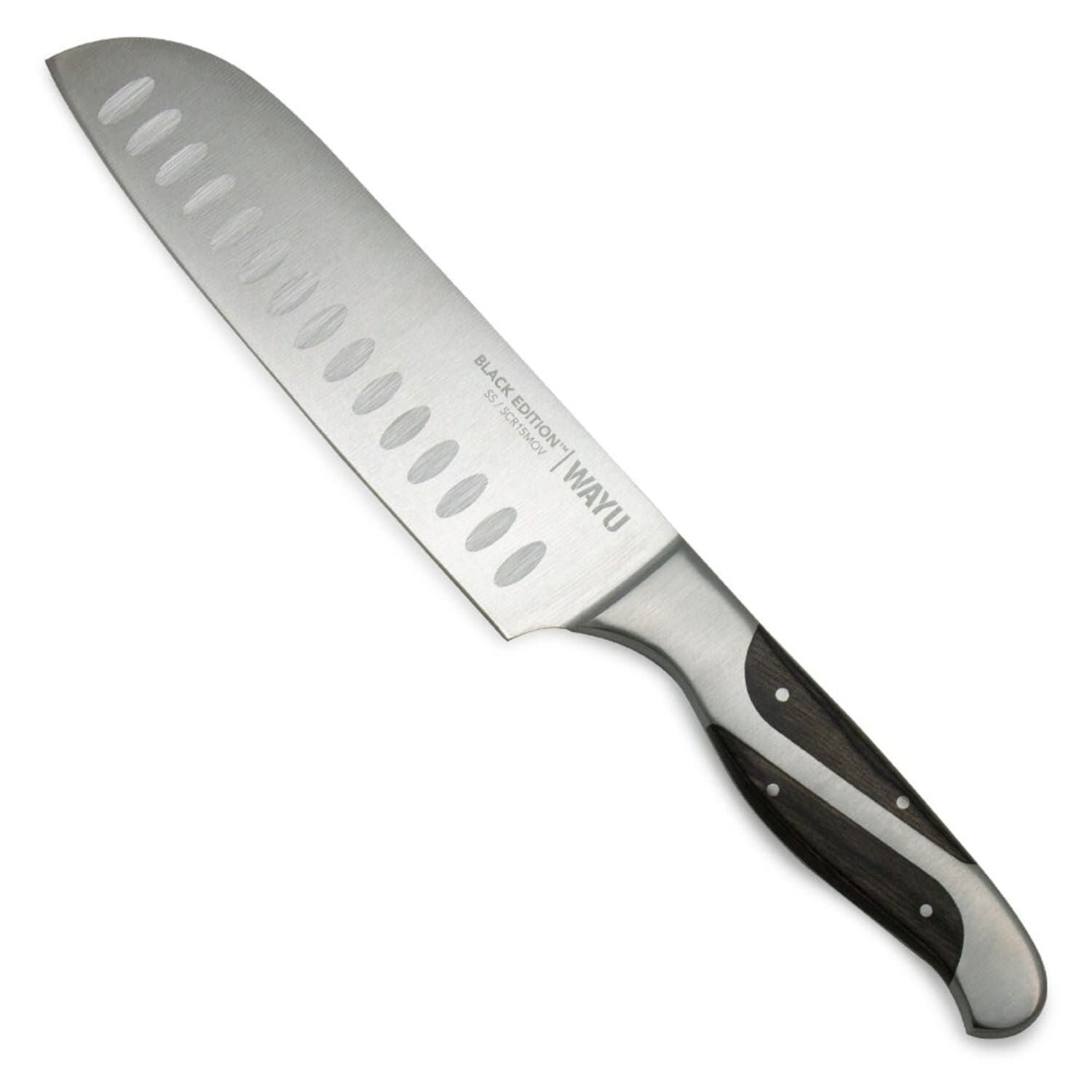 Cuchillo Santoku Black Edition Wayu image number 3.0