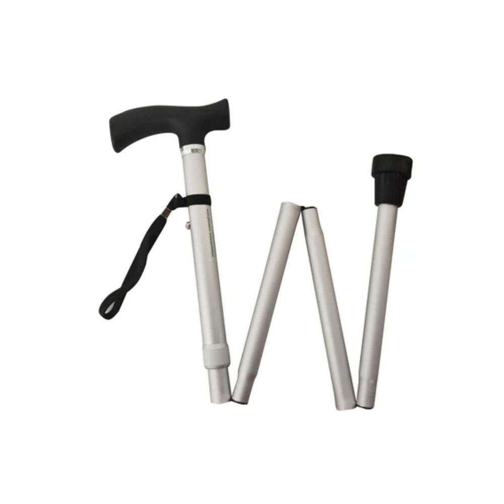 Baston Plegable Gris Nuevo Mango image number 1.0