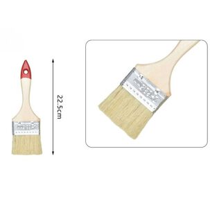 Set 10 Brocha Mango Madera 2.5 Pulgadas Para Pintura