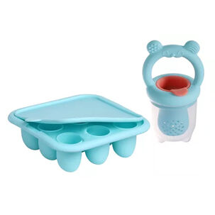 Chupete Fruta Bebe Mordedor Rasca Encia + Molde Para Helados