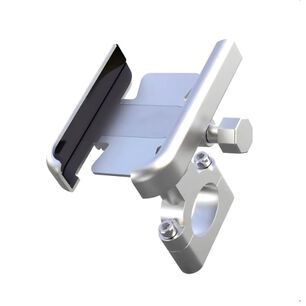 Soporte M&oacute;vil De Auto Plateado