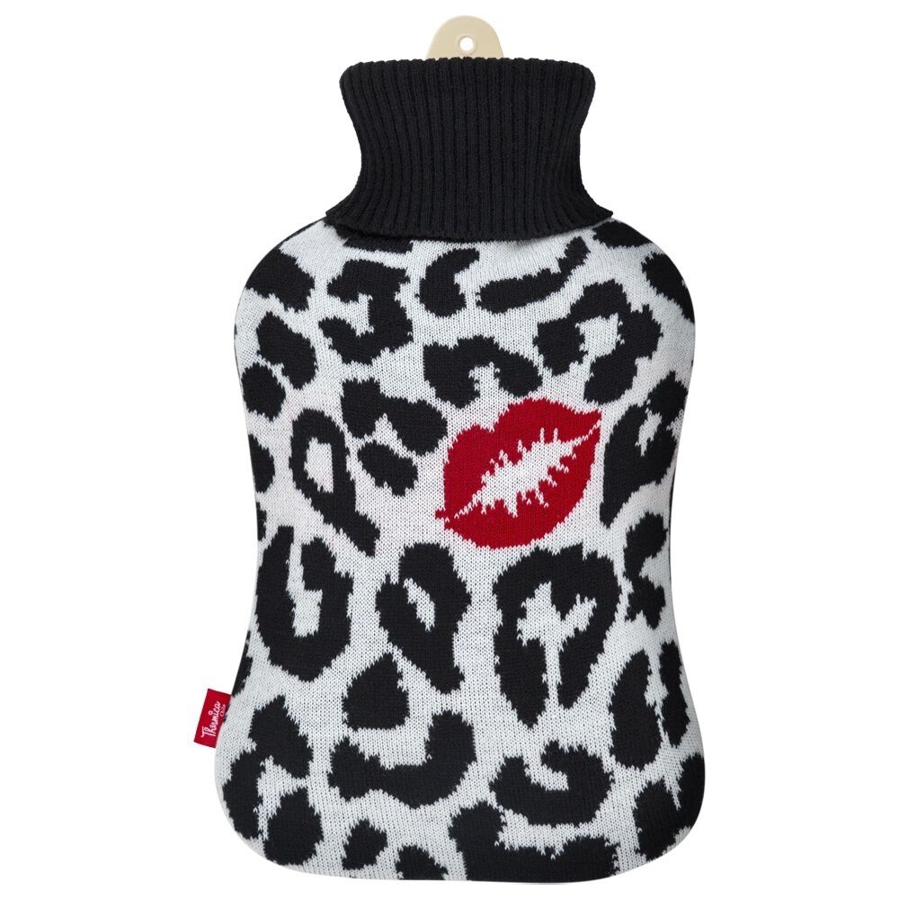 Guatero Thermicachile 2 Lt Tejido Animal Print Y Beso Rojo image number 0.0