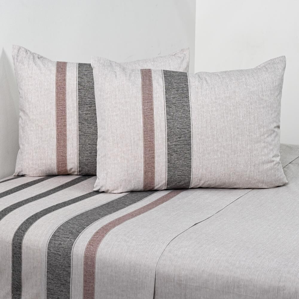 Juego De S&aacute;banas Cannon Drift / 2 Plazas / 200 Hilos image number 0.0