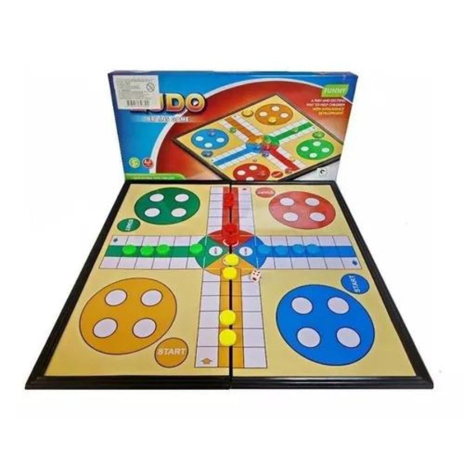 Juego De Ludo Tablero Magn&eacute;tico image number 0.0