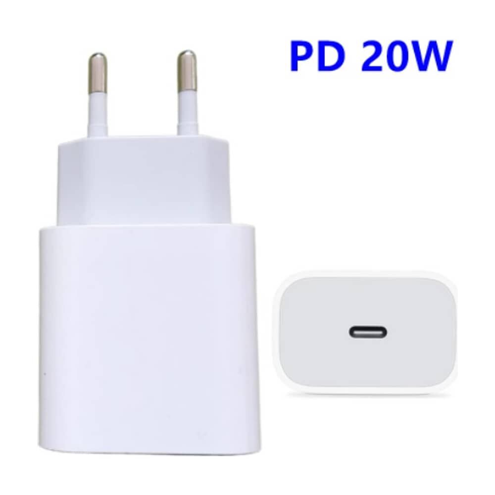 Cargador De Pared Para Celular Tipo C 20w Carga Rapida Para Iphone Android Samsung Sin Cable image number 2.0