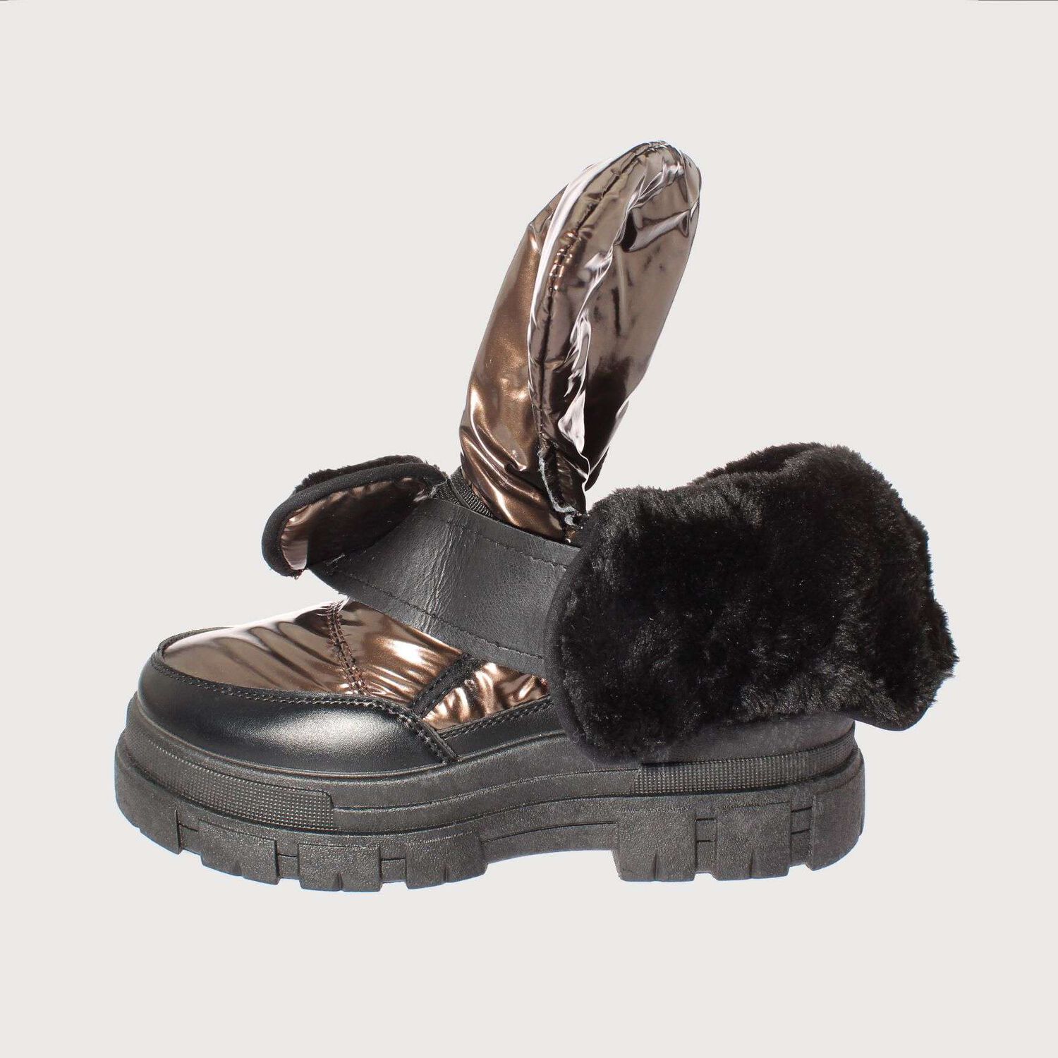 Bota Piel Gris V&iacute;a Franca Art. 5y306gun image number 4.0