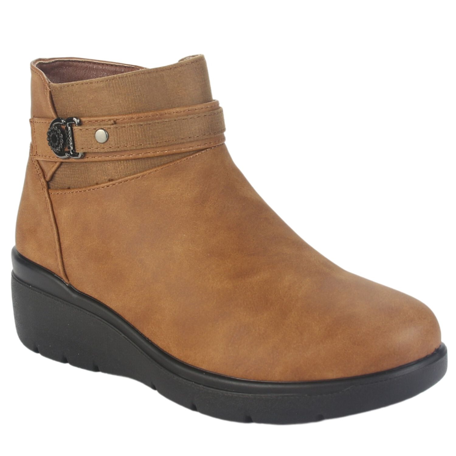 Botin Chalada Mujer Curve-5 Tostado Casual image number 2.0