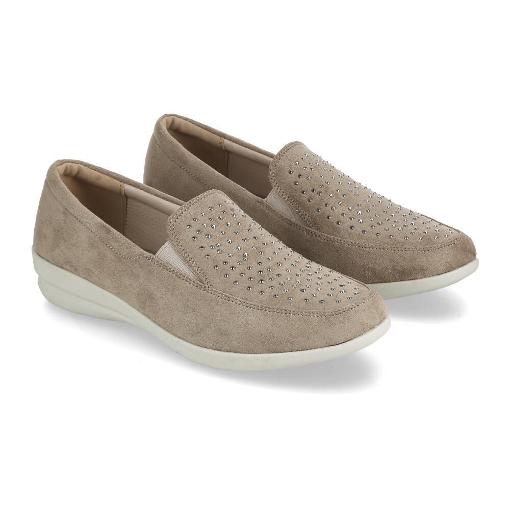 Zapato De Vestir Mujer Geeps Taupe image number 1.0