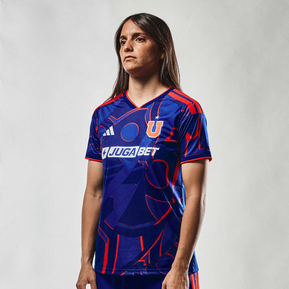 Camiseta F&uacute;tbol Mujer Adidas image number 7.0