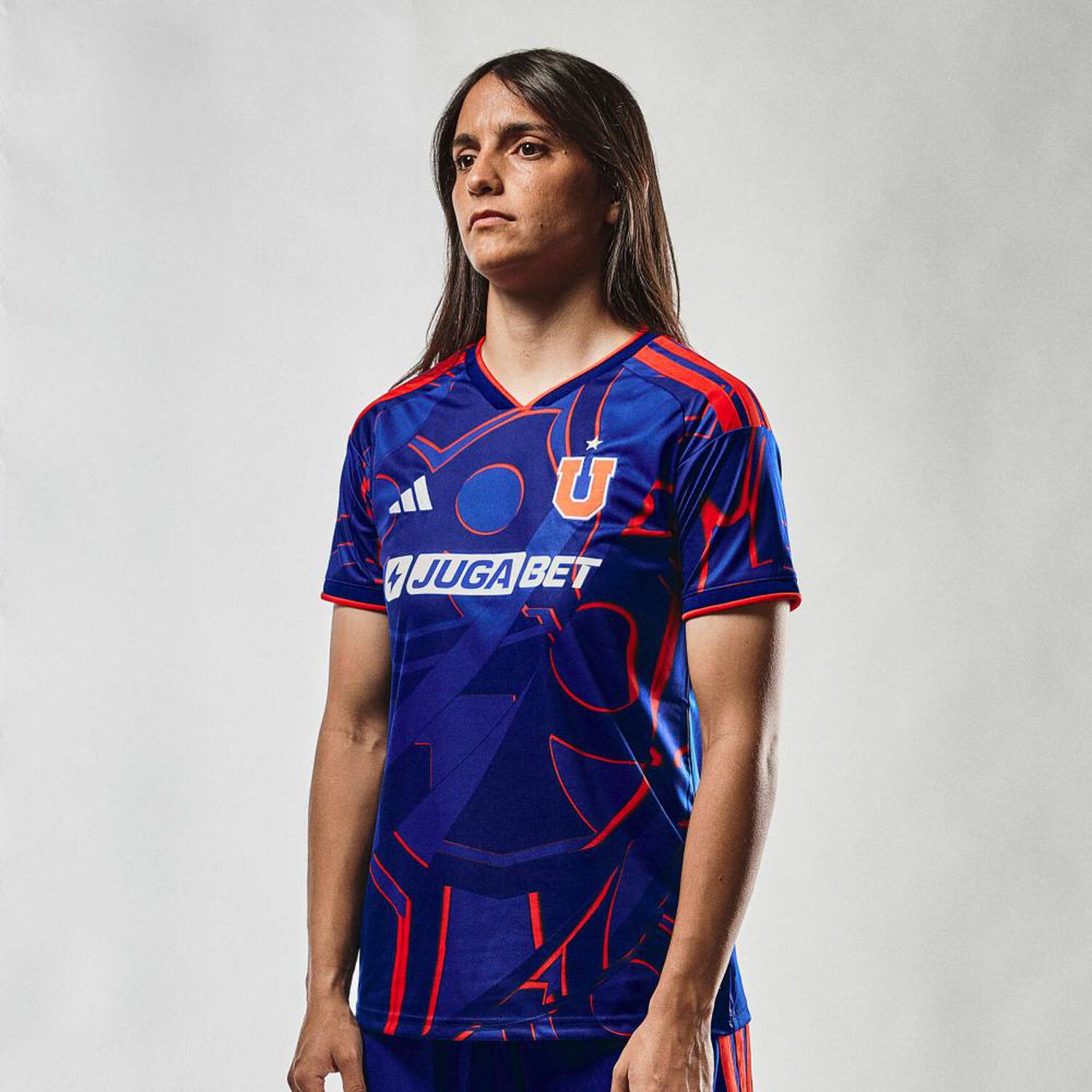 Camiseta F&uacute;tbol Mujer Adidas image number 7.0