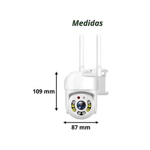 Camara Ptz Seguridad Smart Hd Wi-fi 360 Exterior Interior