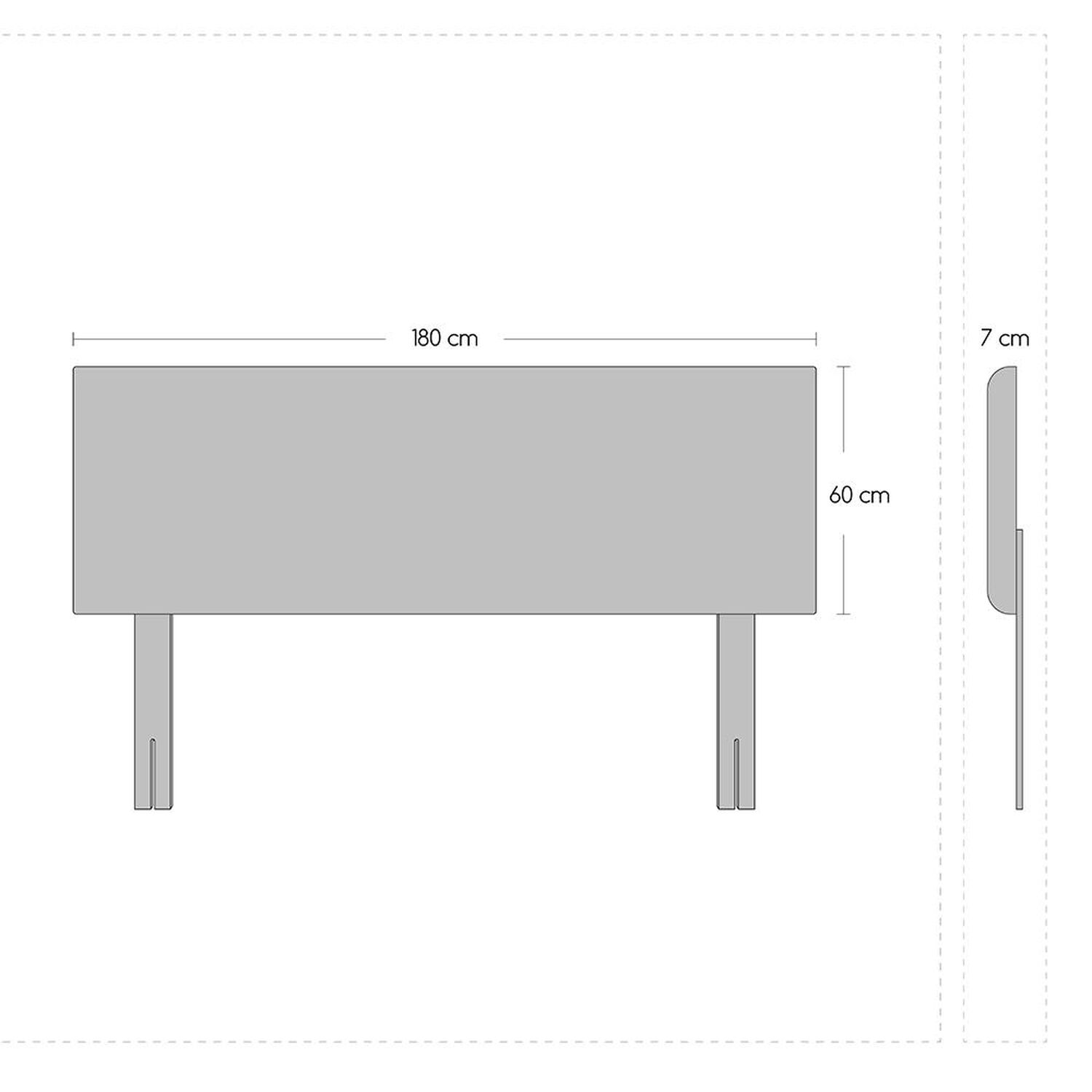 Cama Europea Celta Wake Up / King / Base Dividida + Respaldo image number 6.0