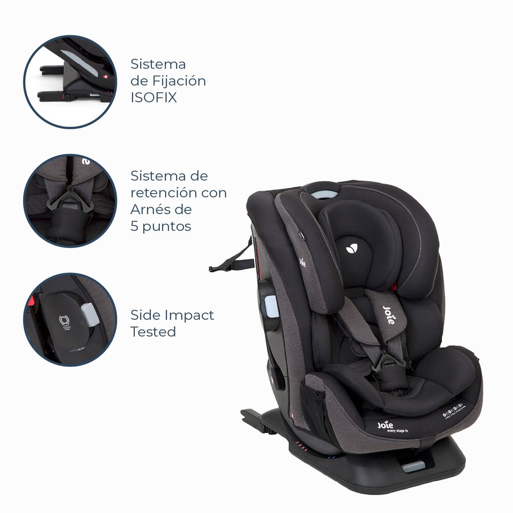 Silla De Auto Convertible Every Stage Fx Coal Joie image number 3.0