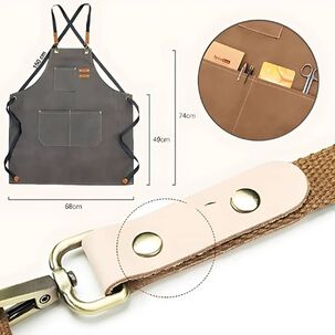 Delantal Pechera Unisex Multiuso Hogar Trabajo Parrilla