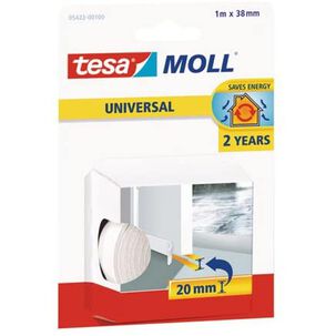 Tesamoll Universal Para Puertas 38mm X 1mt Blanco - Tesa