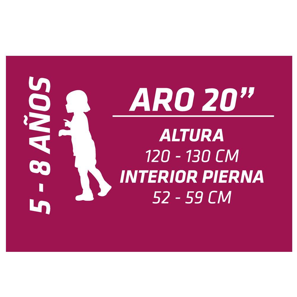 Bicicleta Royal Baby 20 Infantil Mars image number 3.0