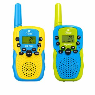 Kit De Radios Walkie Talkies Para Ni&ntilde;os Big Kids 22 Canales