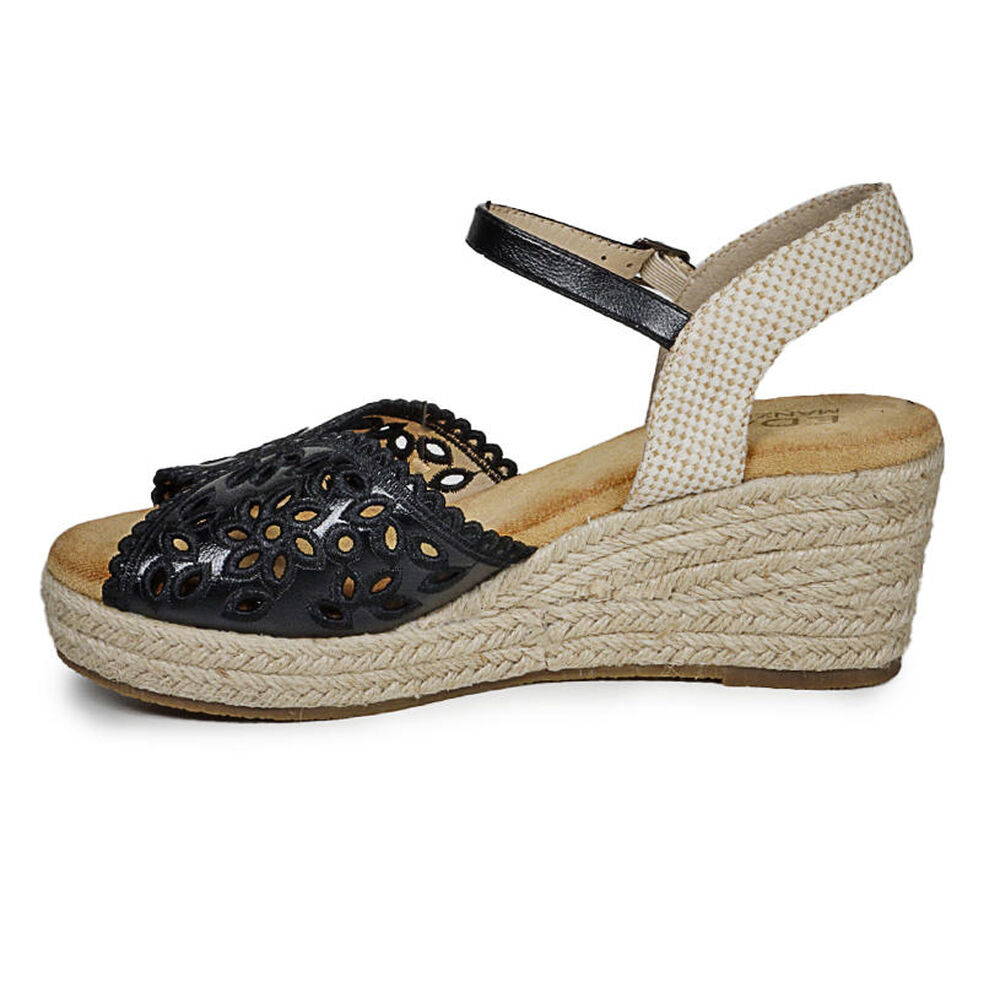 Sandalia Adhara Negro image number 4.0