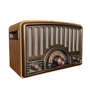 Parlante Port&aacute;til Bt Retro Sixtinna A&ntilde;os 1930 Am/ Fm/ Sw