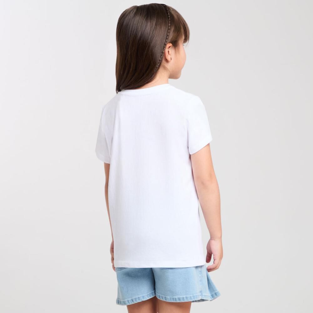 Polera Manga Corta Cuello Redondo Ni&ntilde;a Topsis image number 3.0