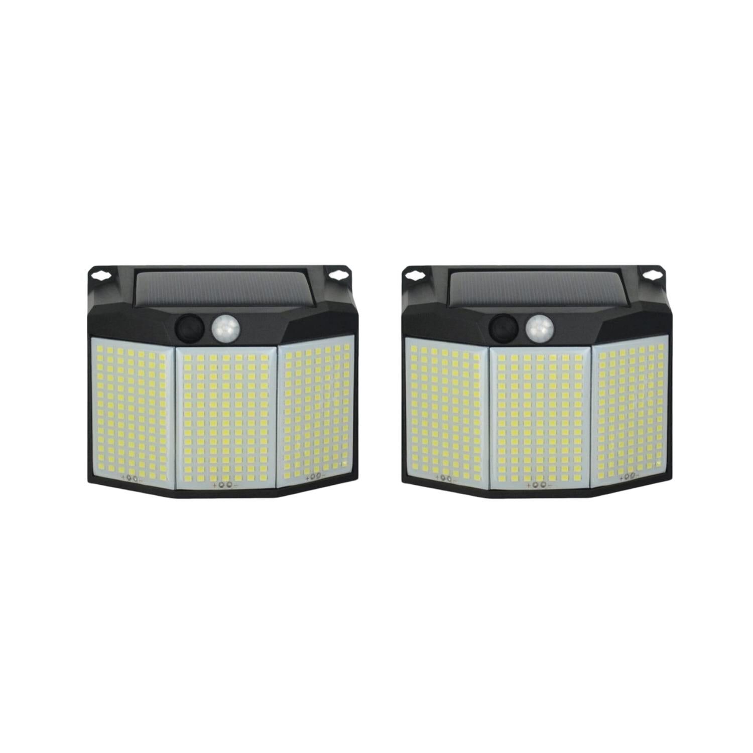 2 Aplique 294 Led Solar Contra Agua image number 0.0