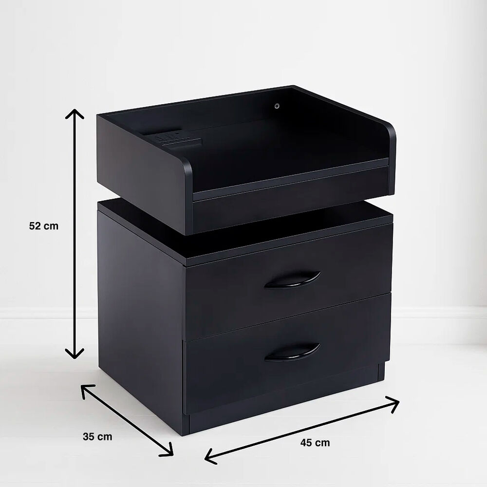 Velador Pixel - Negro image number 3.0