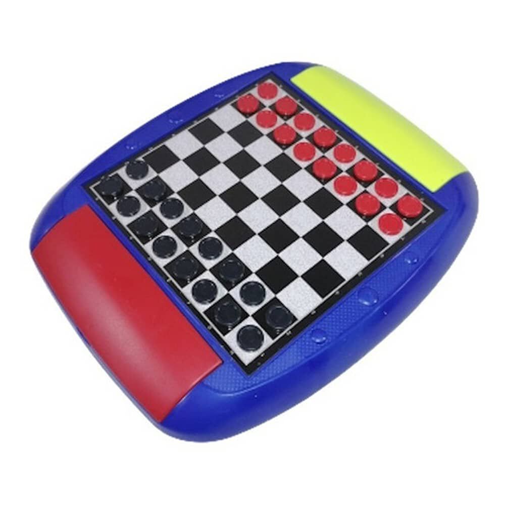 Juego De Mesa 7 X 1 Damas | Ajedrez | Backgammon | Ludo | Es image number 1.0