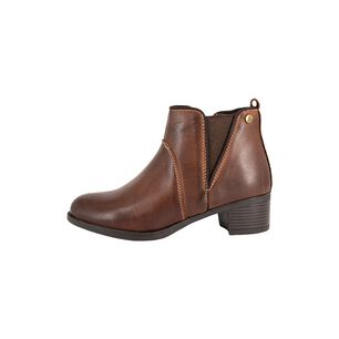 Botin De Cuero Lady Caf&eacute; Alquimia