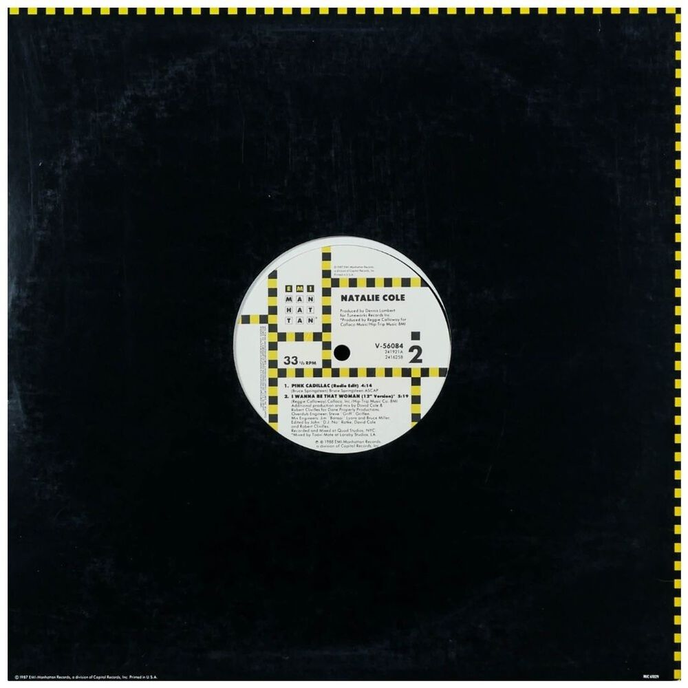 Natalie Cole - Pink Cadillac | 12" Maxi Single Usado image number 1.0