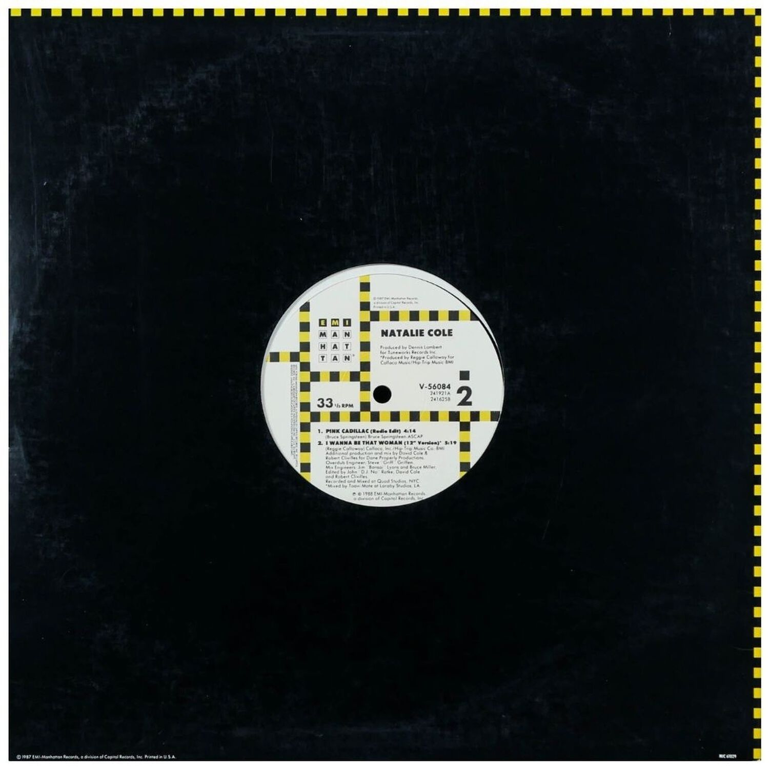 Natalie Cole - Pink Cadillac | 12" Maxi Single Usado image number 1.0