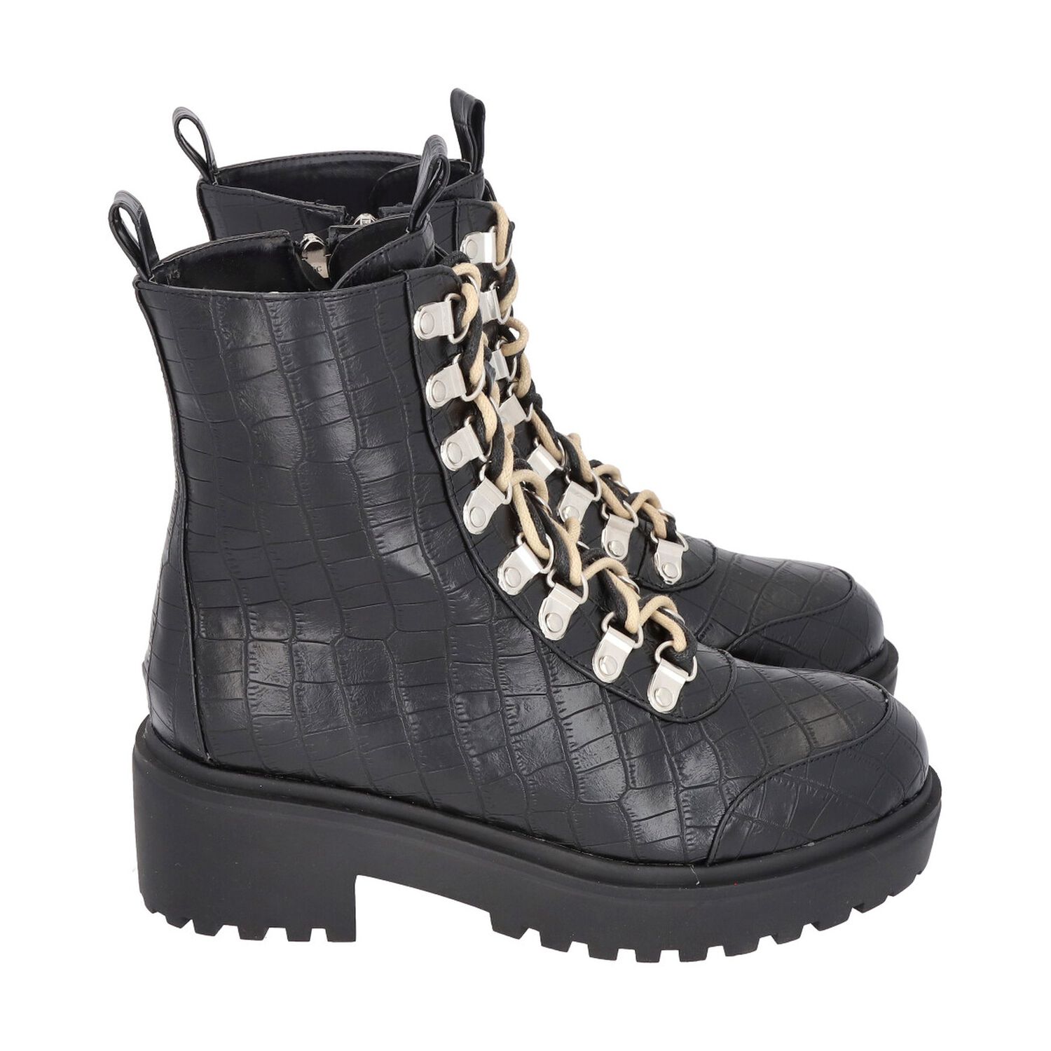 Botin Mujer Negro London 45 Police image number 2.0