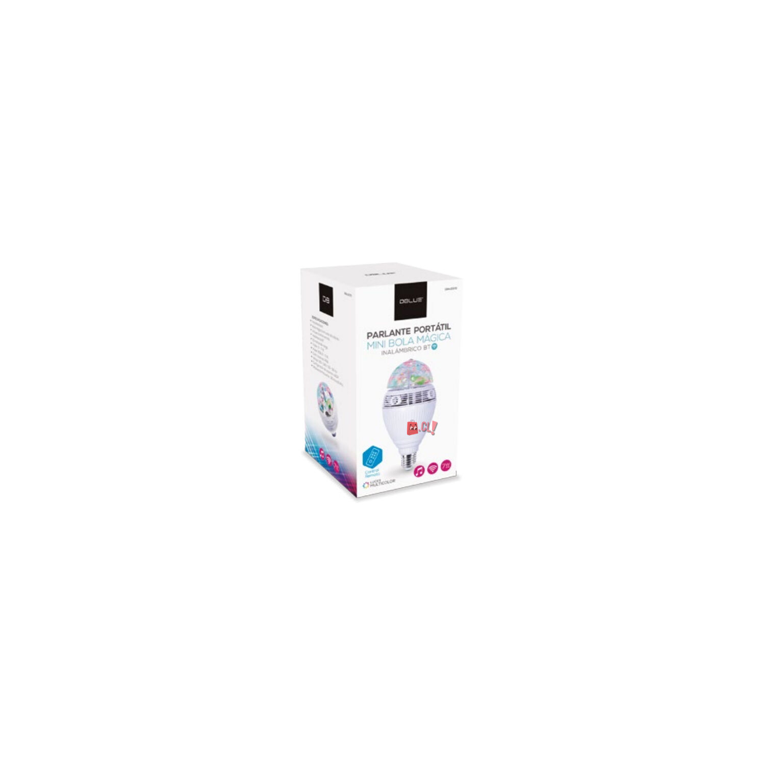 Ampolleta Fiesta Parlante Bluetooth Y Control Remoto - Ps image number 3.0