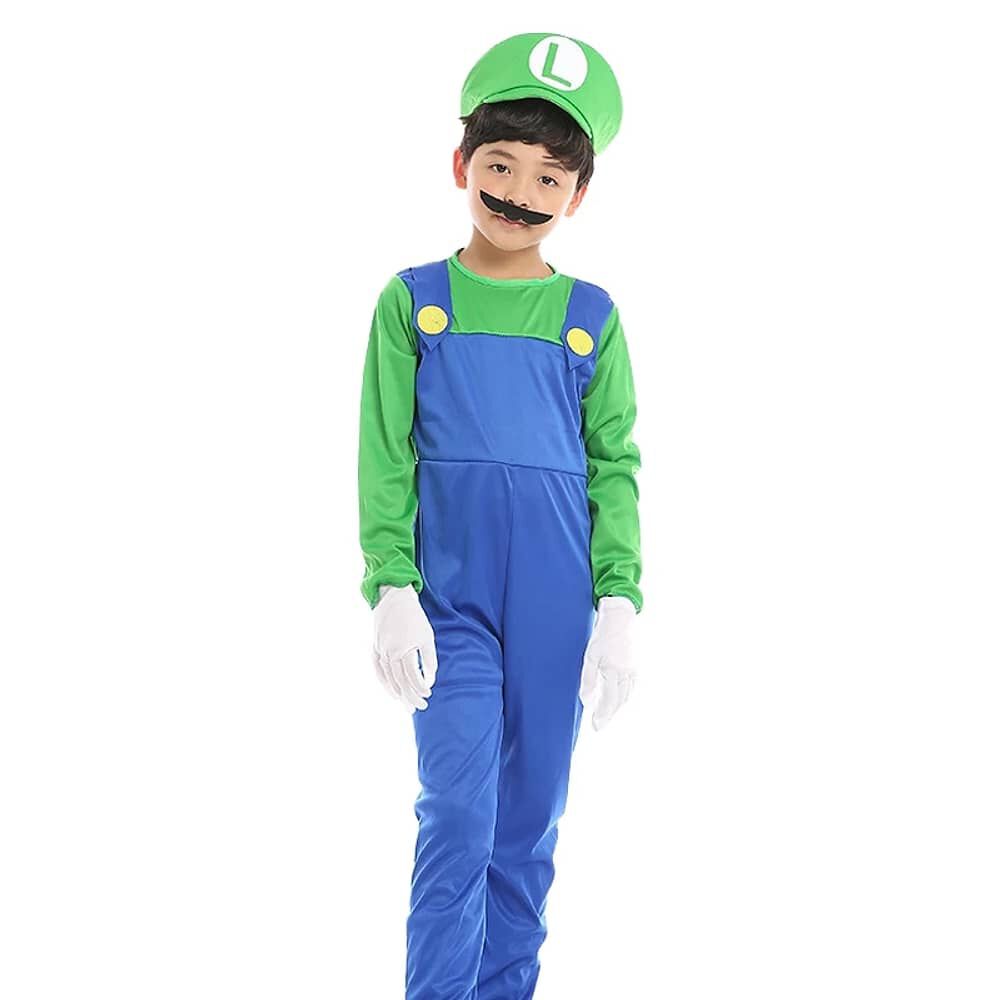 Disfraz De Luigi Para Ni&ntilde;os - Mario Bros image number 0.0