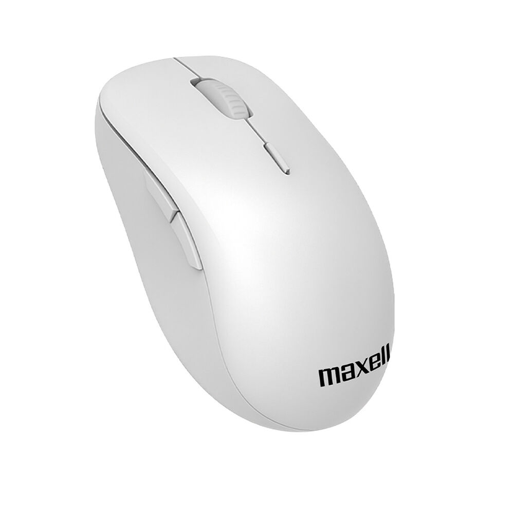 Mouse Bluetooth Inal&aacute;mbrico Maxell Blu2 1600 Dpi Clic Silencioso Blanco image number 1.0