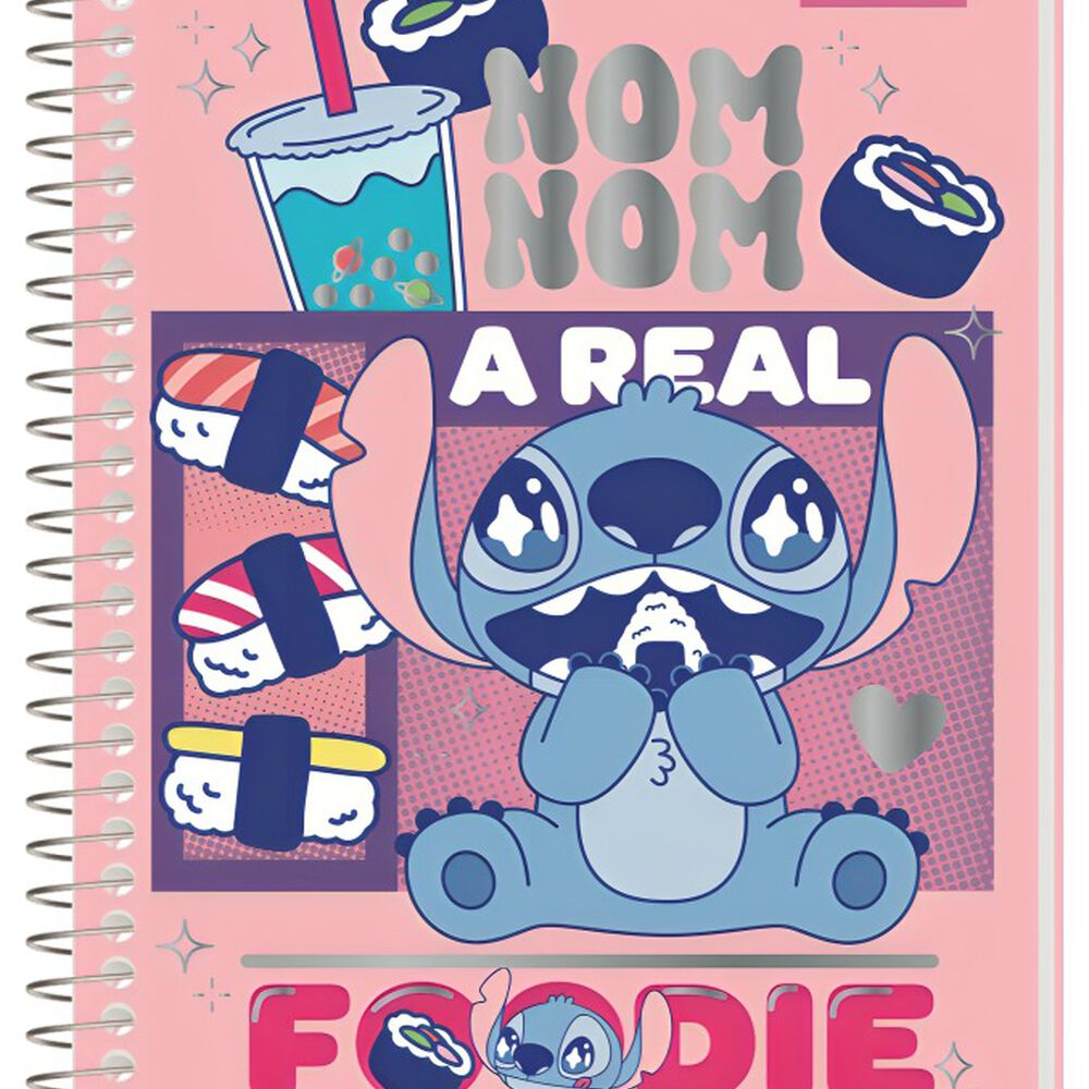 Pack 4pcs Cuadernos Especial 150hj Stitch Foodie image number 3.0
