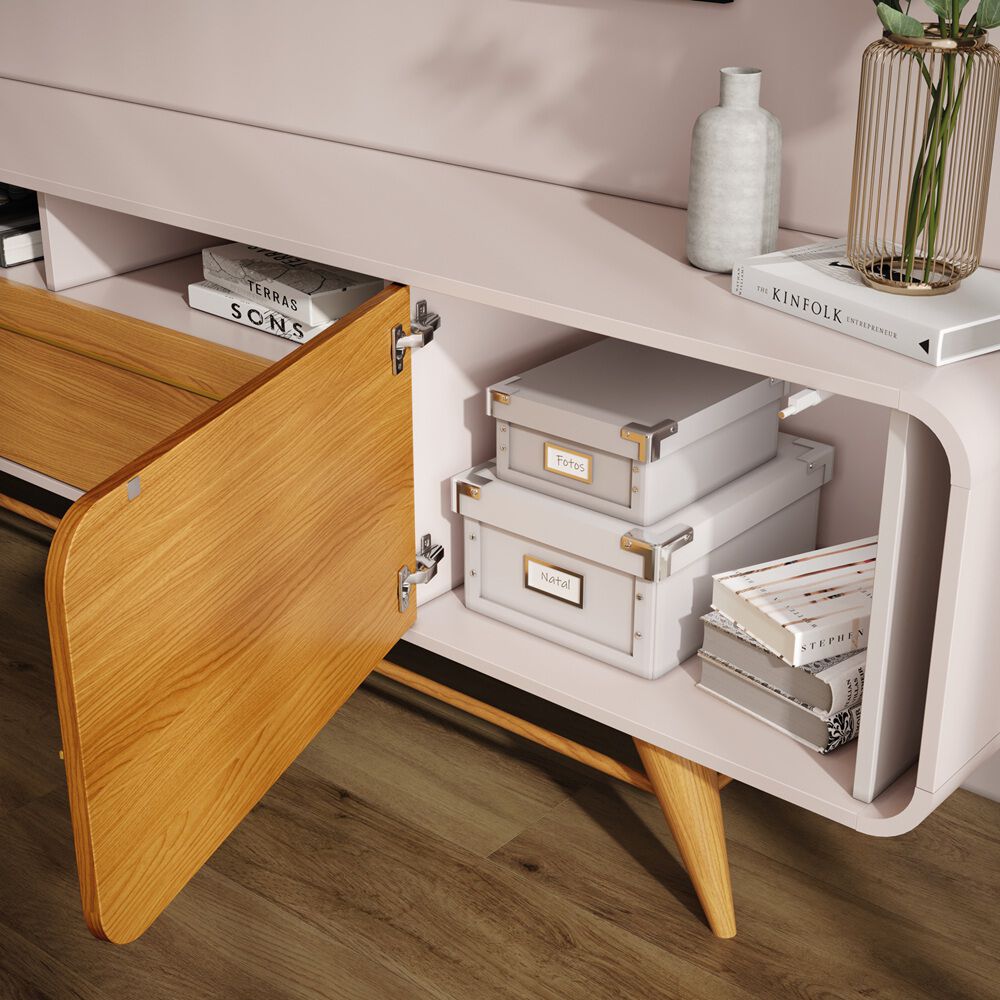 Rack Tv Marsella 85" 220x57x40 Cm image number 6.0