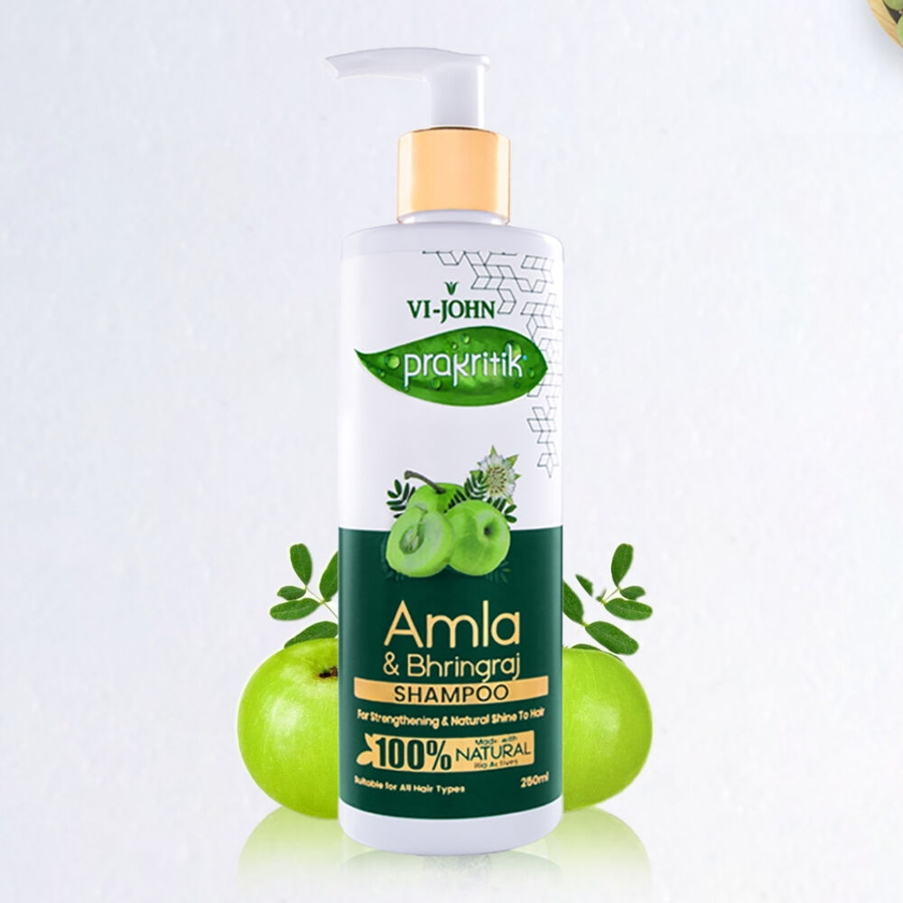 Prakritik Shampoo Amla Y Polvo Ayurvédica 250 Ml image number 1.0