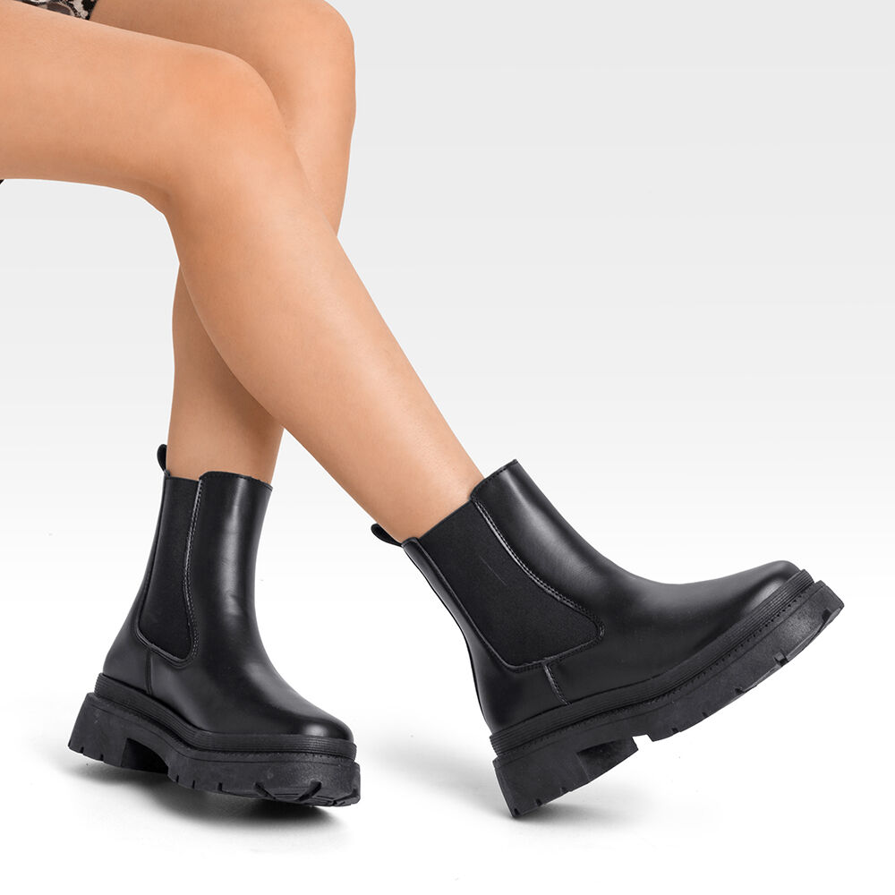 Botin Casual Mujer Plataforma Clasico Formal Weide Sl31 image number 1.0