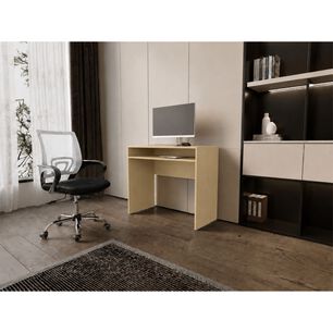 Combo Oficina New York 1 Escritorio Cartagena + Silla De Color Ergon&oacute;mica Con Altura Ajustable