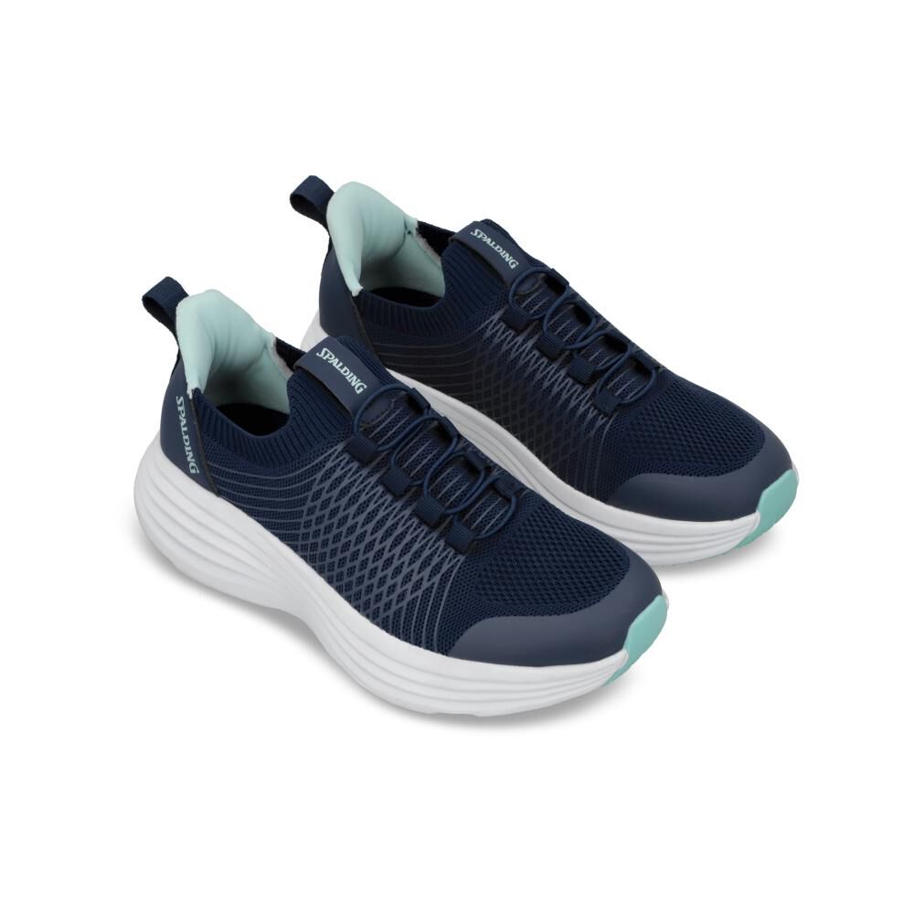 Zapatilla Spalding Mujer Comfort Comfy Azul image number 3.0