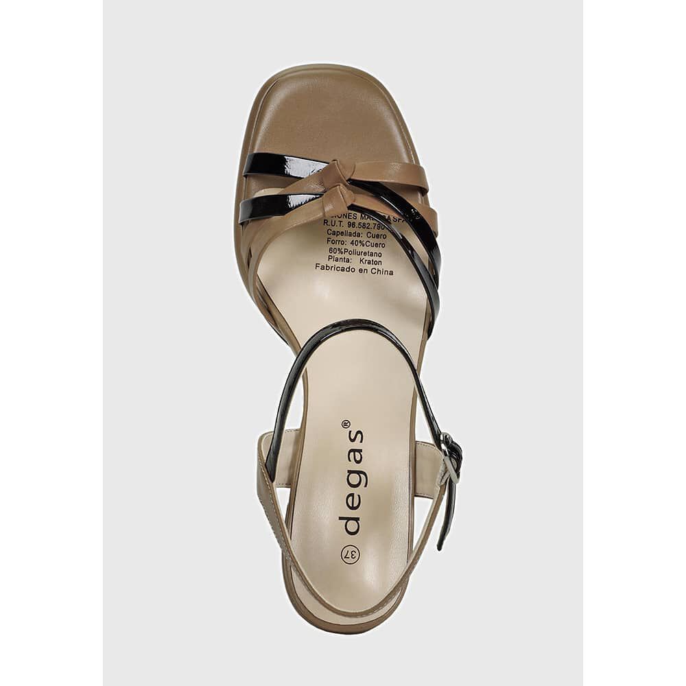 Sandalia Paula Beige image number 6.0