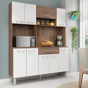 Vekkahome Mueble De Cocina Vekkahome Emi / 9 Puertas / 1 Cajón