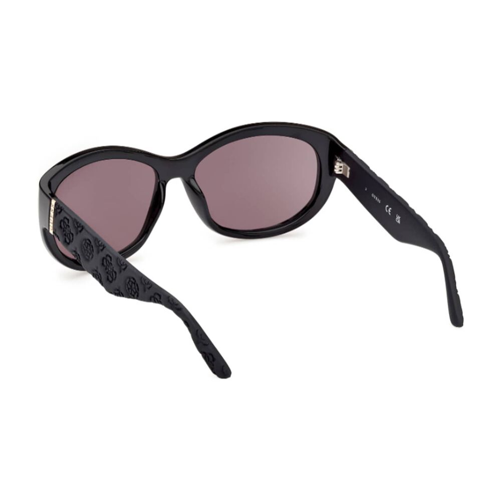 Lentes De Sol Negro Brillante Guess image number 3.0