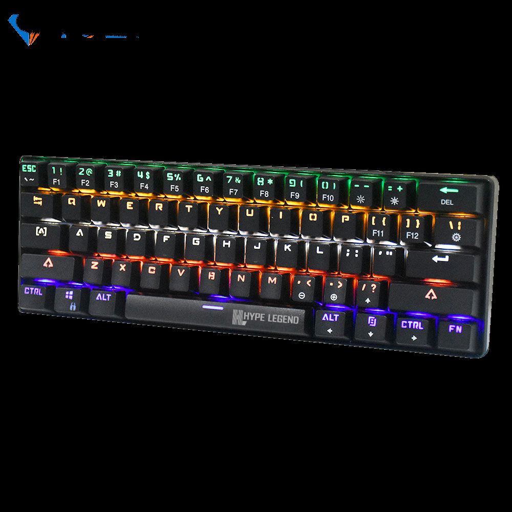 Teclado Hype Legend Rebel Qwerty Outemu Red Us Negro Rgb image number 3.0